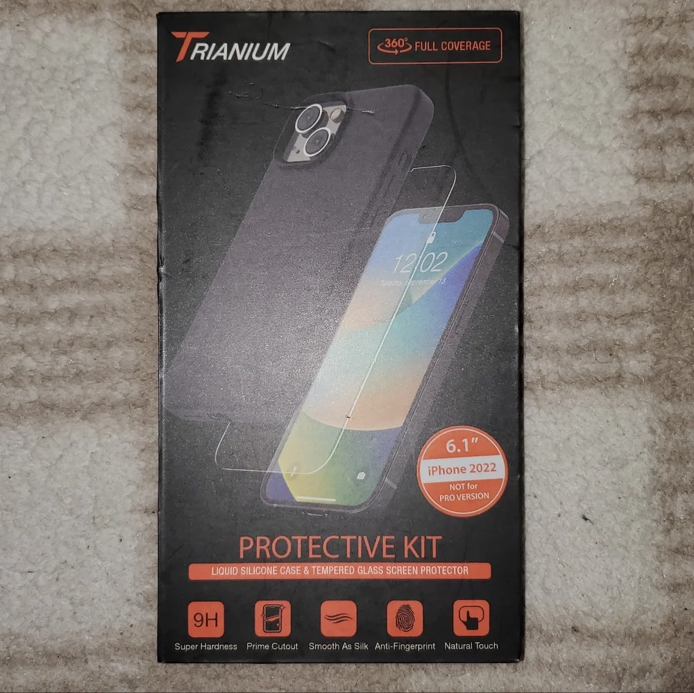 5 for $25 | NIB Trianium Protective Phone Case Kit for iPhone 14 (6.1